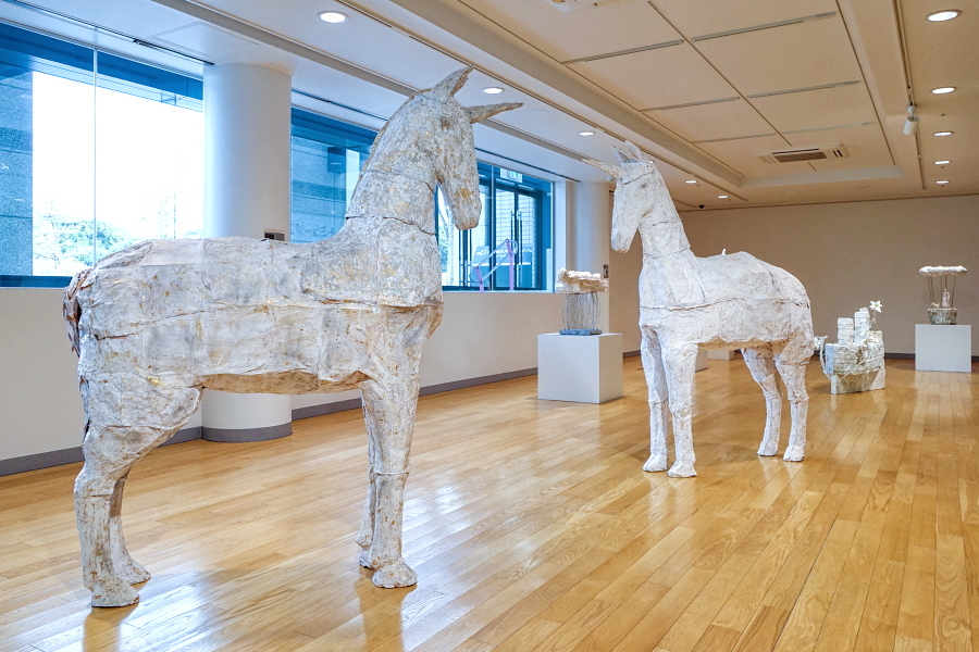 岩崎花菜子展＠ふじ・紙のアートミュージアム: ブログ＠お天気屋さん